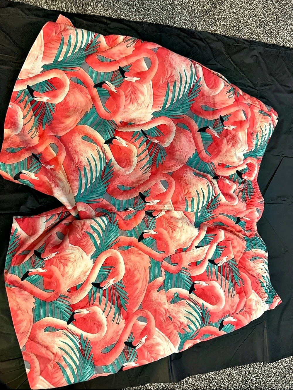 OLD NAVY Flamingo Print Swim trunks